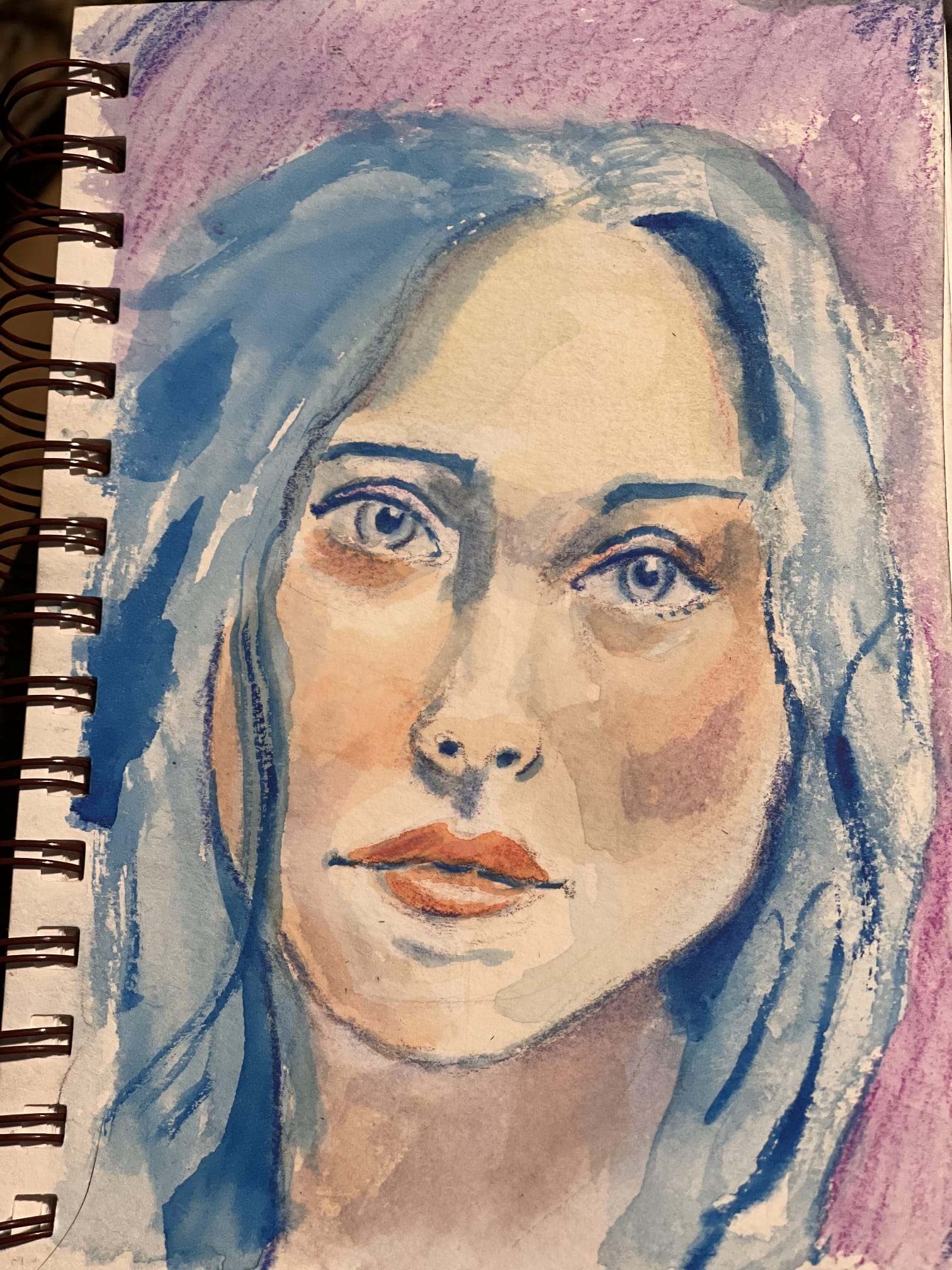 A sketch of a character